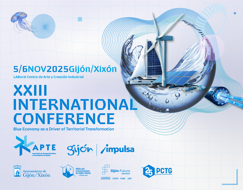 Imagen principal de la conferencia internacional organizada en el por APTE en Gijón
